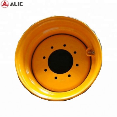 spare parts  8.25-16.5   orange wheel rim for bobcat skid steer loader